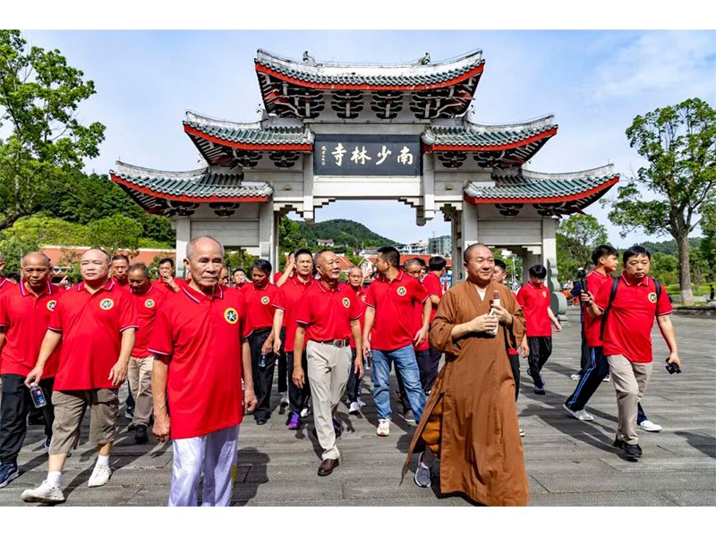 寻根祖地 南拳归山——第二批南拳联合归山立碑典礼在莆田南少林寺举行